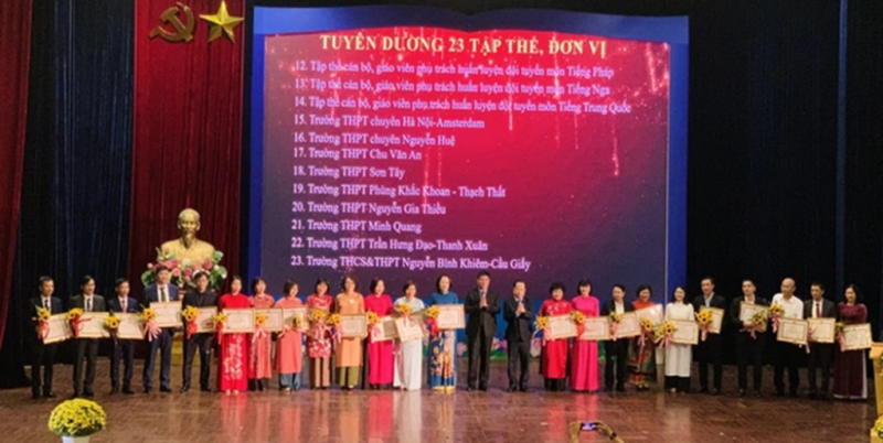 TUY�N DƯƠNG, KHEN THƯỞNG TẬP THỂ, C� NH�N ĐẠT TH�NH T�CH XUẤT SẮC TRONG KỲ THI CHỌN  HỌC SINH GIỎI QUỐC GIA NĂM HỌC 2023-2024